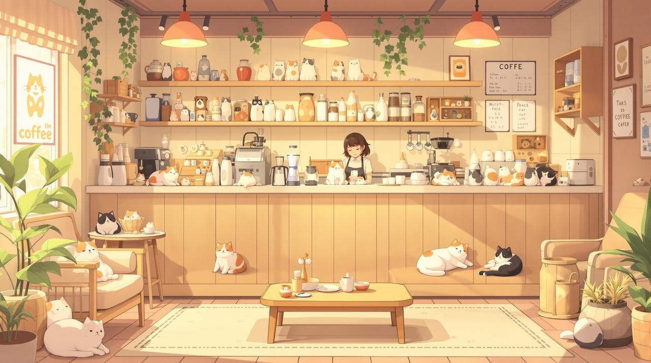 视频短剧免费观看 - 猫咪咖啡厅打工记